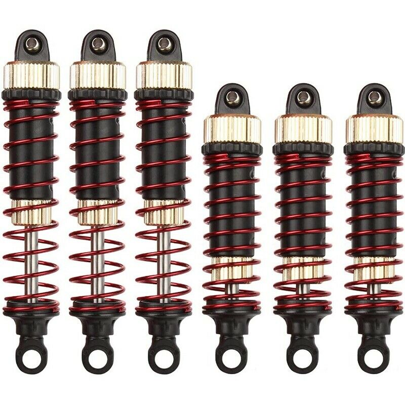 2X(RC Shock Absorber, Adjustable Assembled Sp Damper Suspension Upgraded OiI8T7)