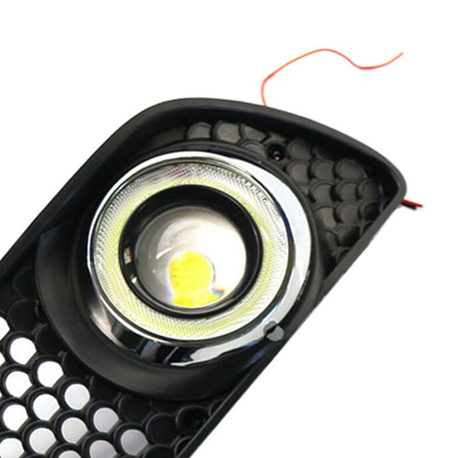 2x Right and Left Fog Light Grille Compatible for  2008-2010