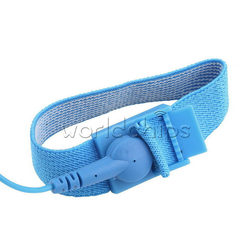 5Pcs Anti Static ESD Wrist Strap Discharge Band Grounding Prevent Static Shock