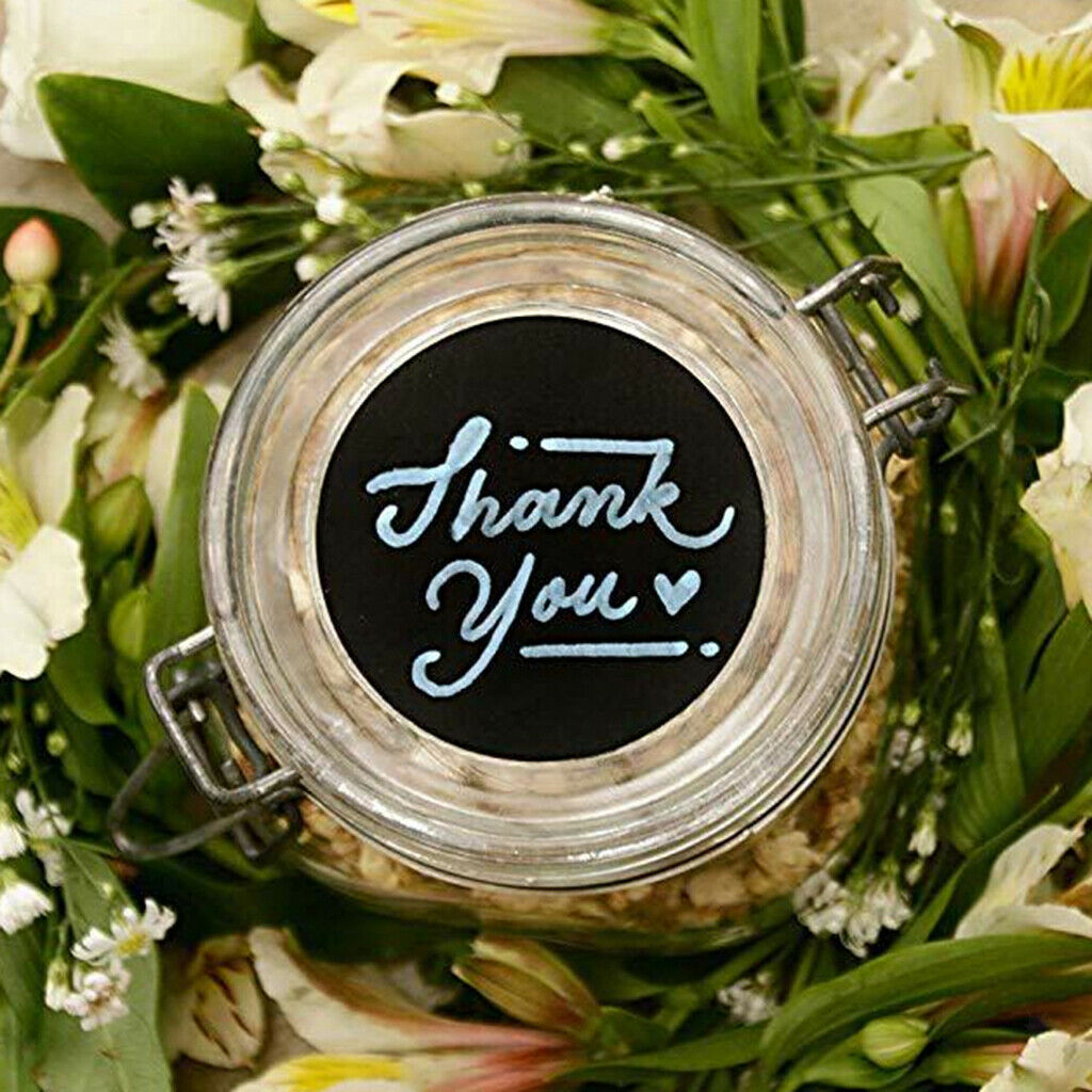 120 pieces chalkboard labels, pantry and storage stickers for jars, spices, jar