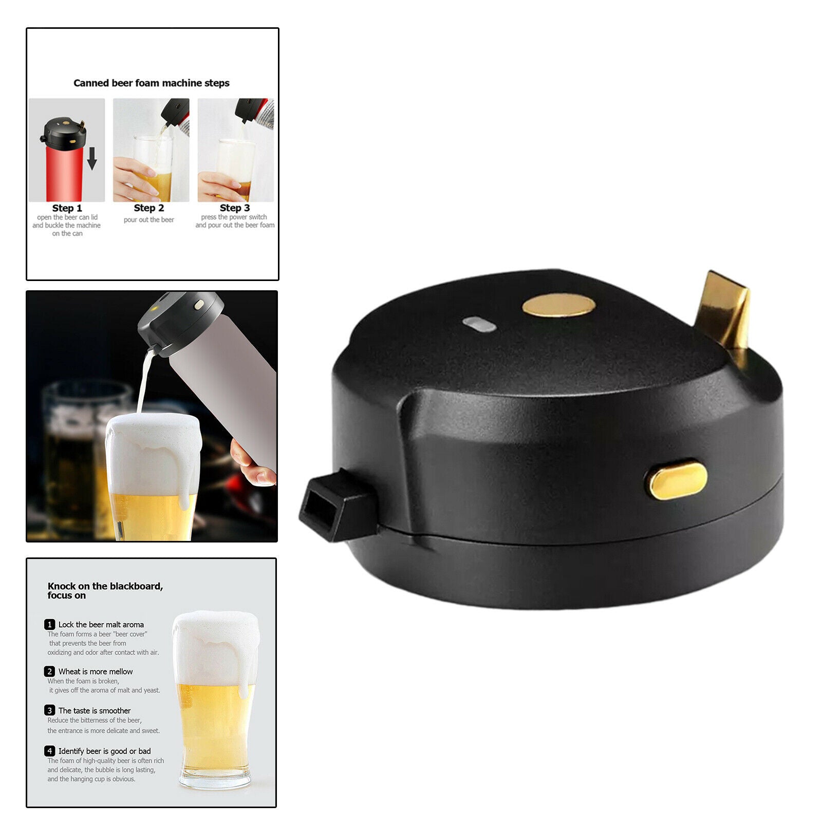 Creative Beer Foam Machine Use Special Purpose Beer Foam Maker Gift Canning