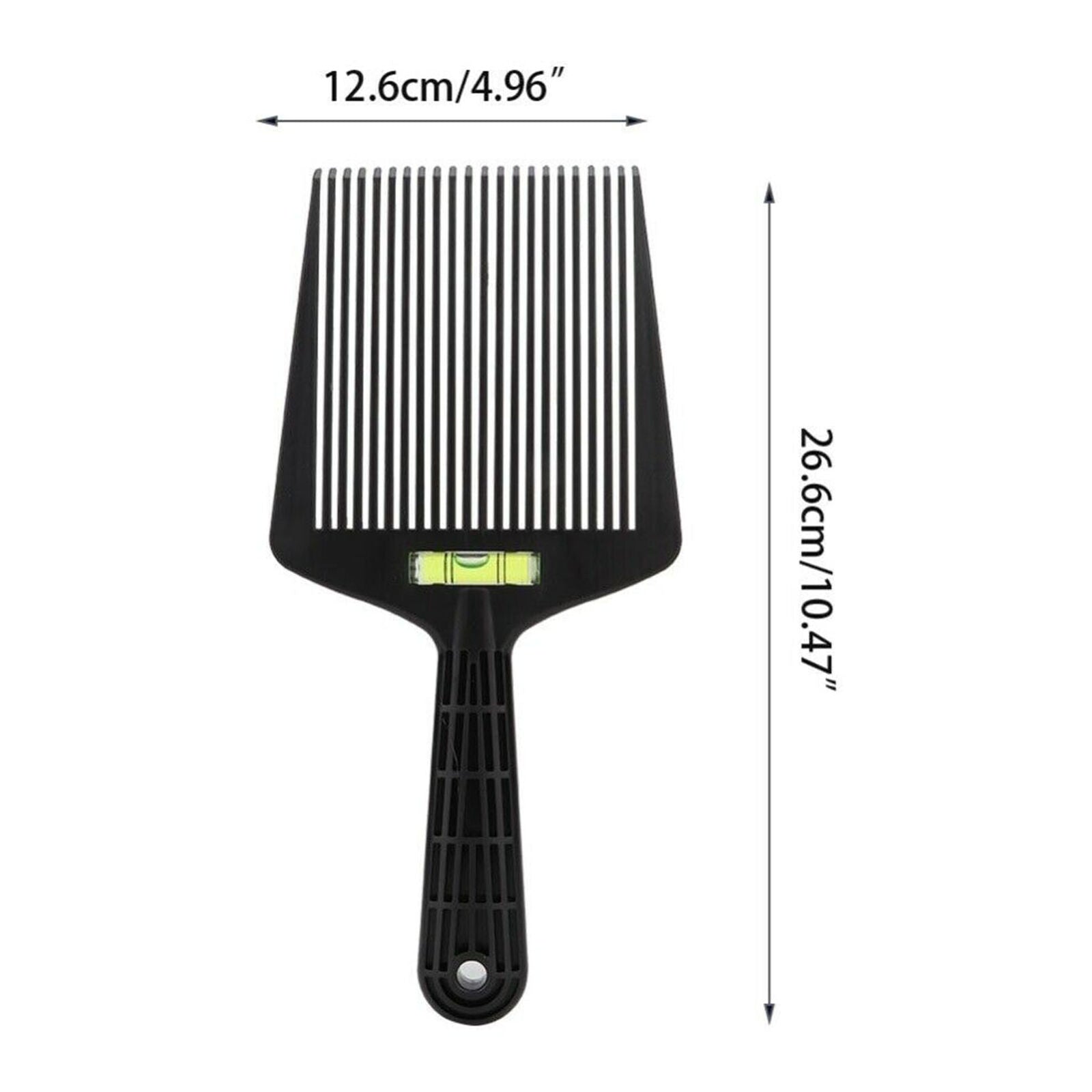 Hair Cut Flat Top Guide Comb Level Large Teeth Flattopper Straight+Liquid Bubble