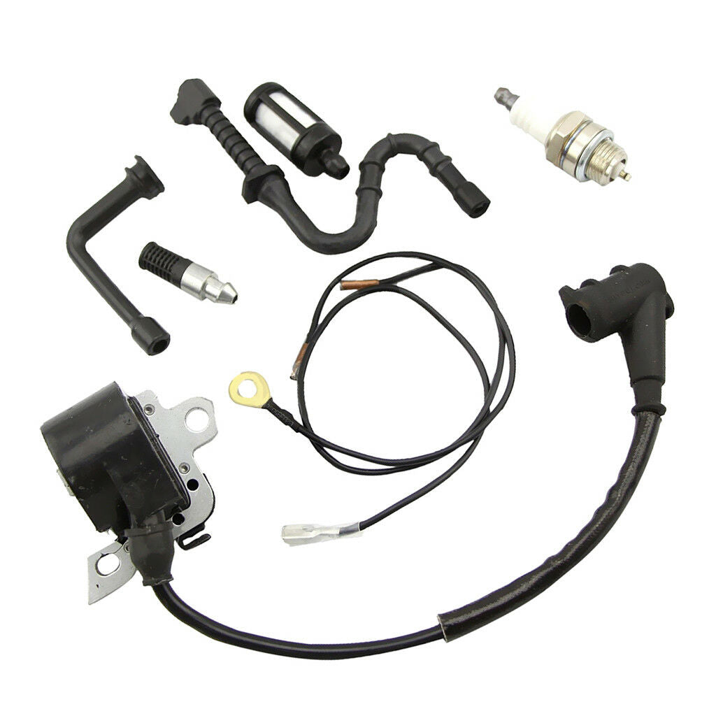 Service Kit Spark Plug Fuel Filter Ignition Coil for STIHL MS440 Chainsaw