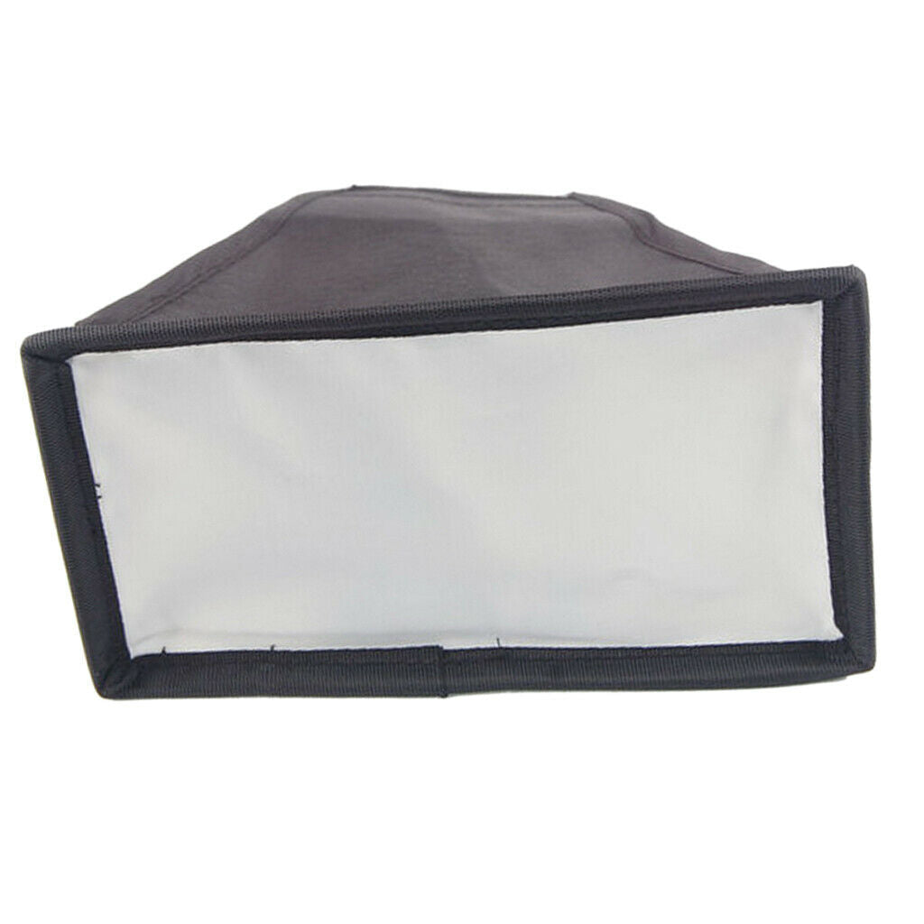 8x15cm Digital SLR Camera Flash SoftBox Diffuser Portable Foldable Universal