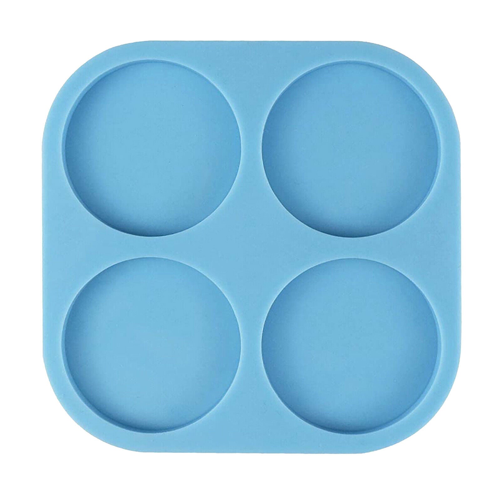 Phone Grip Socket Mold 4 Cavity Circle Casting Mould Making Tool Kids Adults