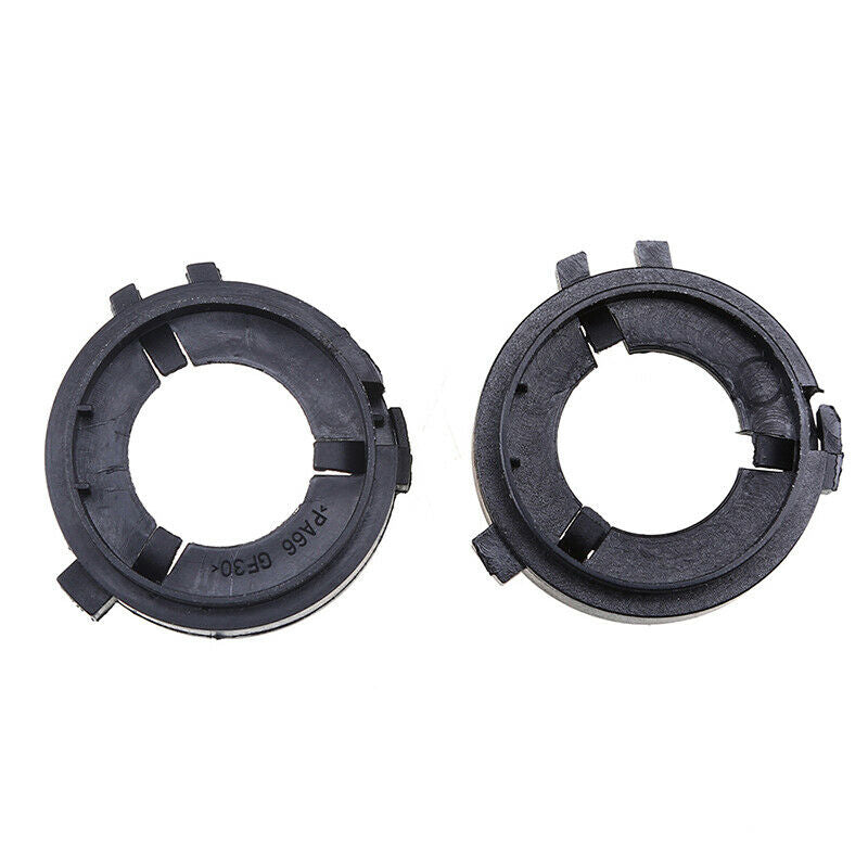 H7 LED Headlight Bulb Adapter Holder Socket Retainer Clip Black Fit VW Golf