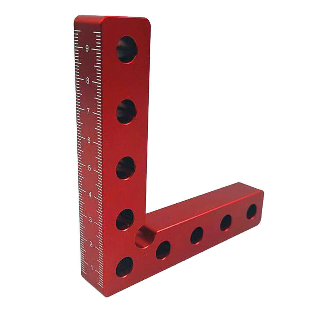 90 Degree Positioning Squares Aluminium Alloy Right Angle Clamp Woodworking Tool