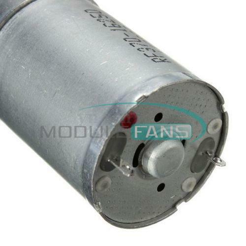 Motor Speed Reduction Gear Motor Electric 12V DC 60RPM Powerful Torque 25mm MF