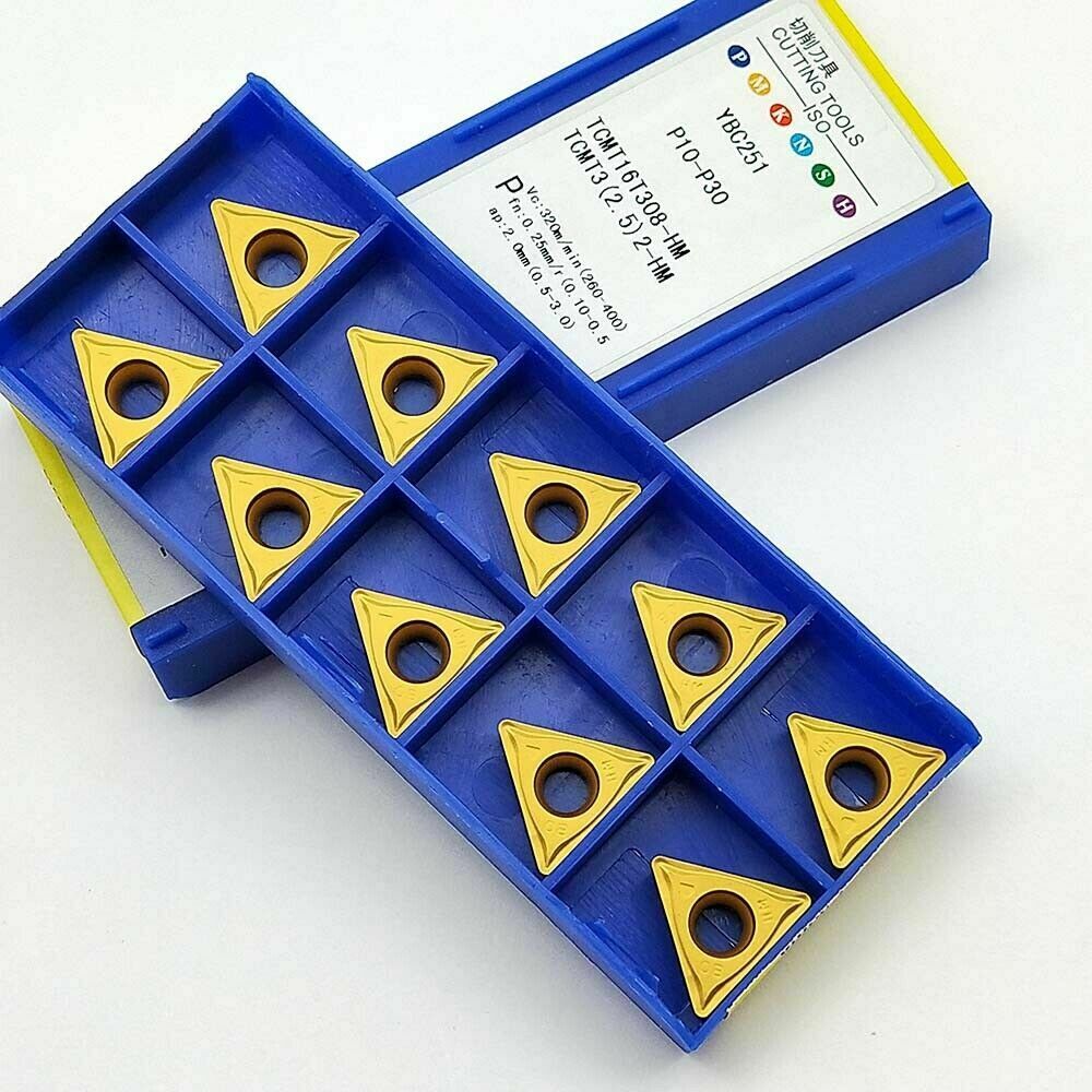 TCMT16T308-HM TCMT 32.52 Carbide Inserts Iathe Turning Insert For MTJNR holder