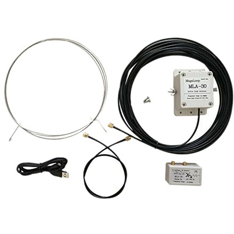 MLA-30 Loop Antenna Active Receiving Antenna Low Noise Balcony Erection AntennE1