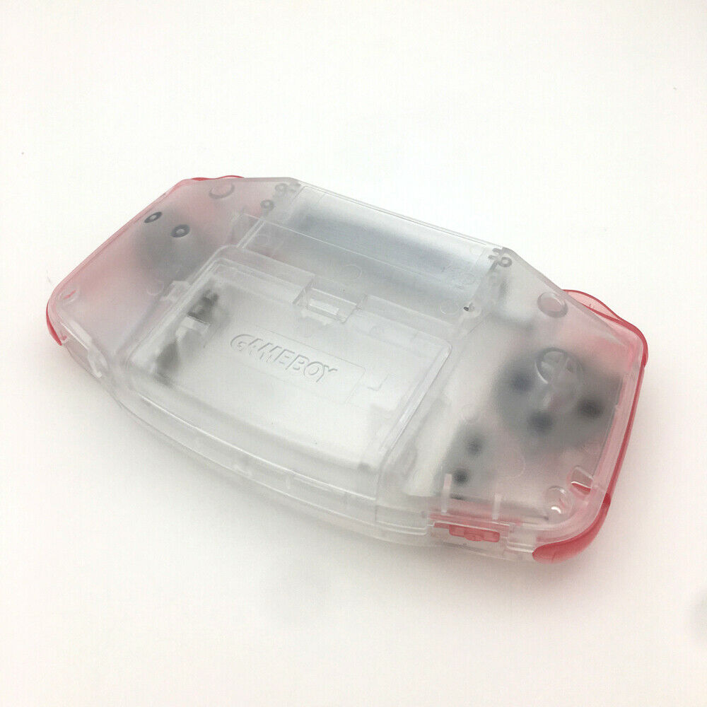 Clear White SUPER MARIO 2 Housing Shell case Cover Kits For Game Boy Advance GBA