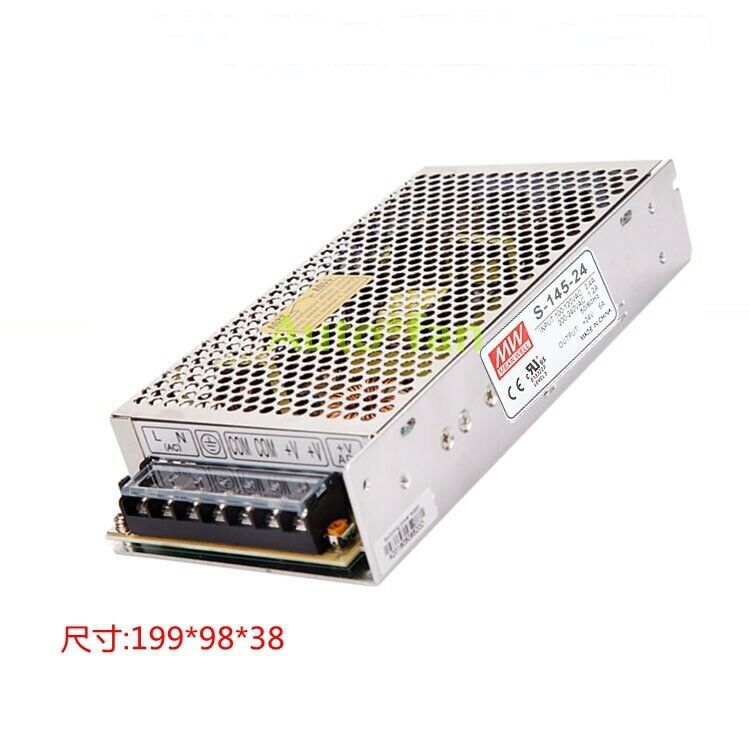 S-145-24 DC24V 6A 145W Switching Power Supply Brand New