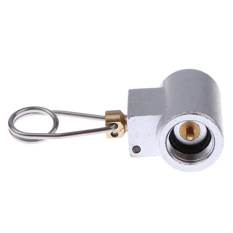 1X Camping Hiking Stove Adaptor Gas Tank Inflation Valve Convert Fuel Caniste SJ