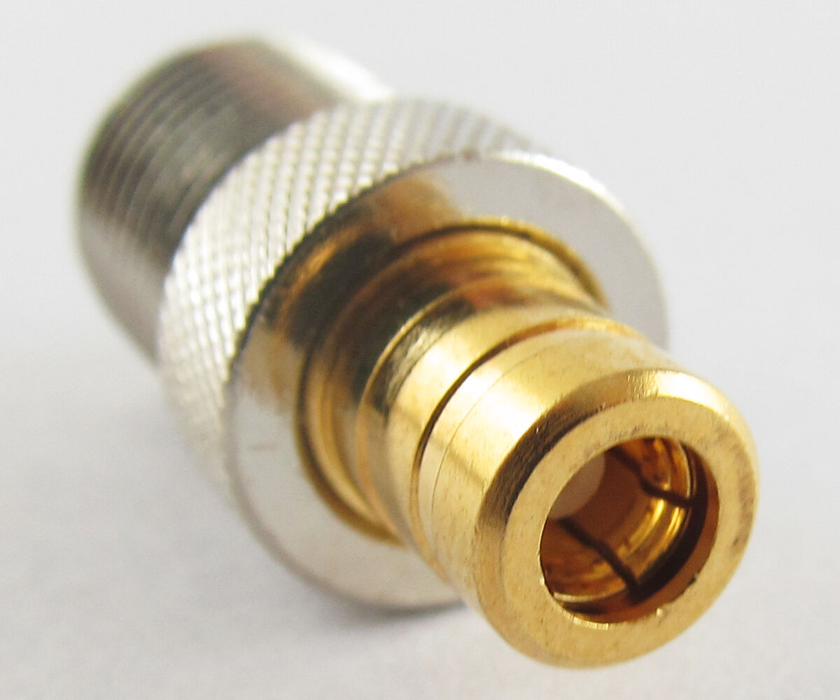 10pcs SMB Female Jack to F-Type F Female Jack Straight RF Adapter Connector GOID