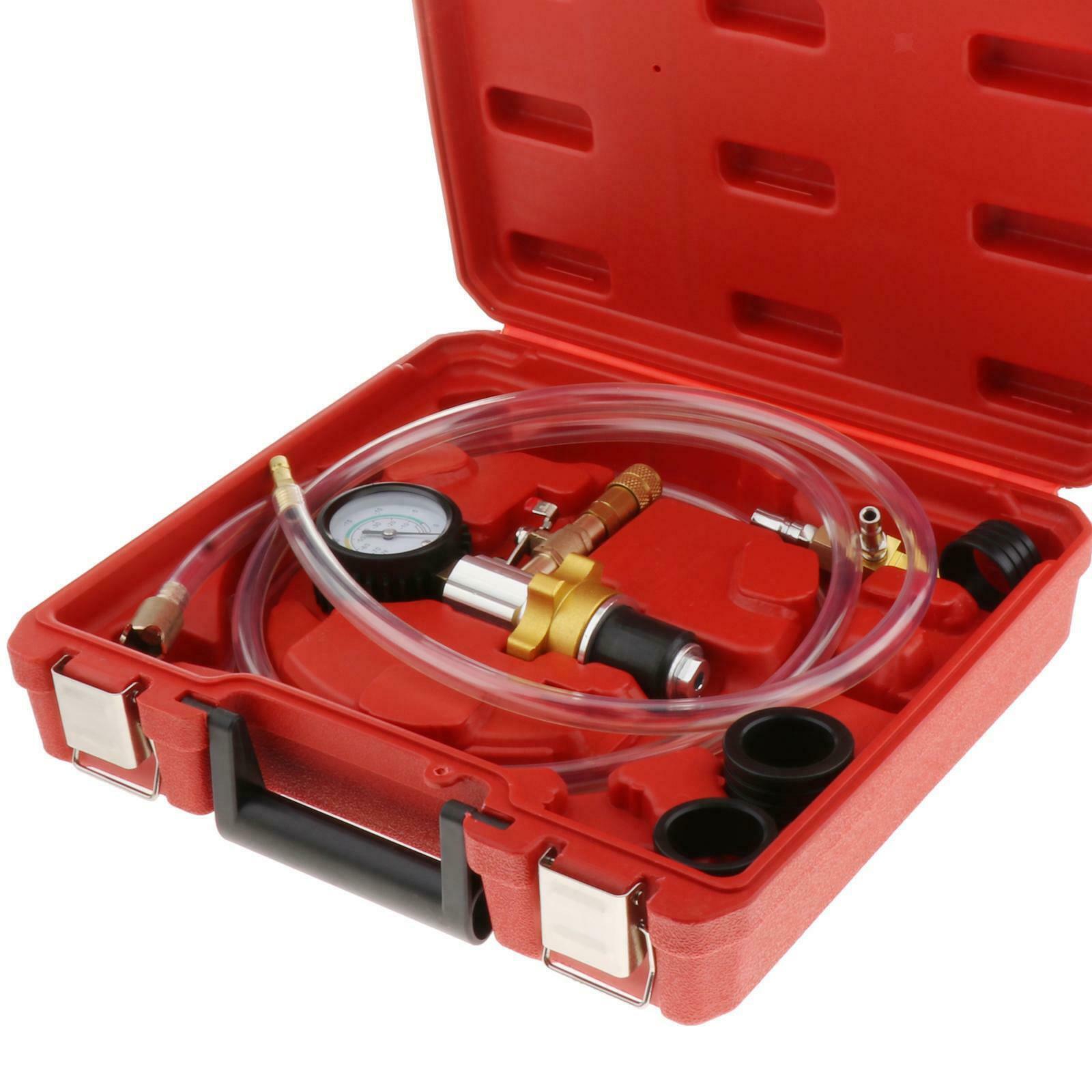 Professional Vacuum Cooling System Radiator Coolant Refill Purging Tool Kit
