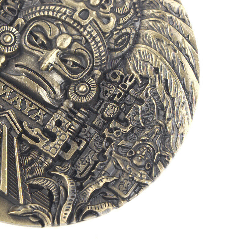 Mayan Calendar Souvenirs Predict Commemorative Coins Art Collection Gifts TPCHA