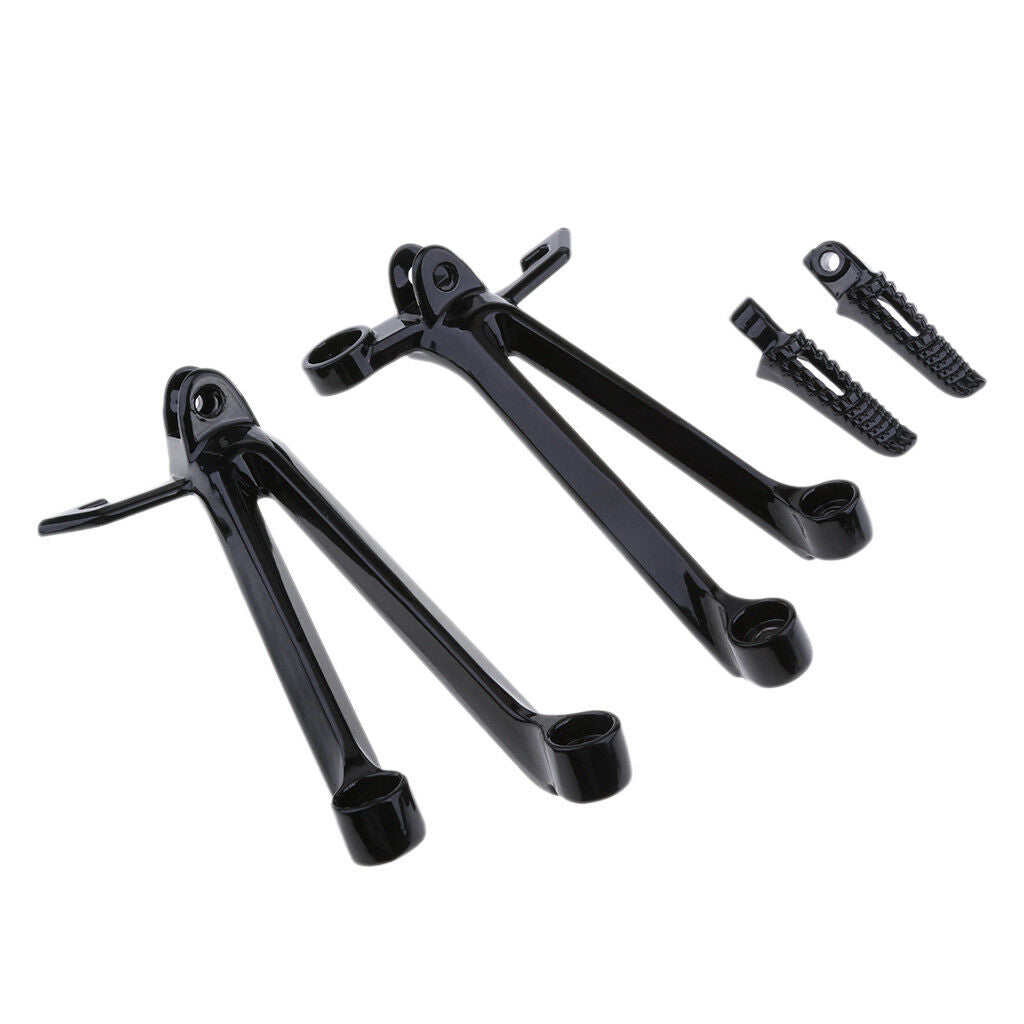 Rear Passenger Foot Peg Rest Bracket Rearsets For for Suzuki GSXR1000 05-06