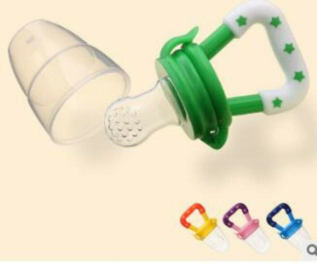 Baby Pacifier Safety Silicone Food Fruit Vegetable Feeder Feeding Nibbles