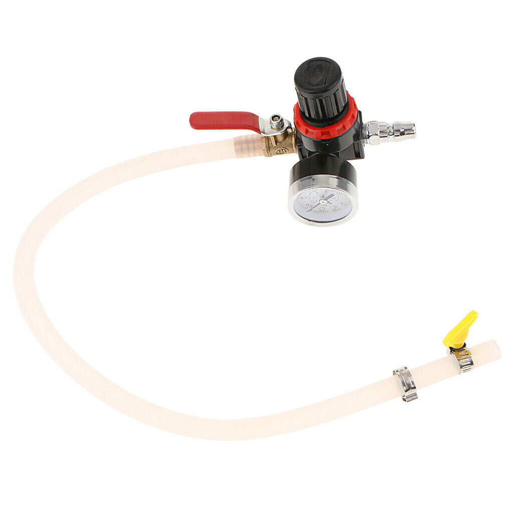 Car Vehicles Coolant Water Tank Leakage Detector Leak Pressure Tester Gauge