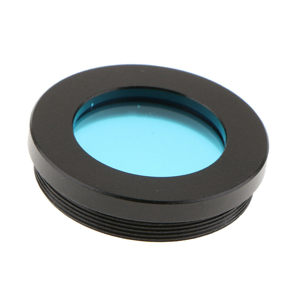 Blue Filter for 1.25" Telescope Accessory & PL 3.6mm Plossl Eyepiece Lens
