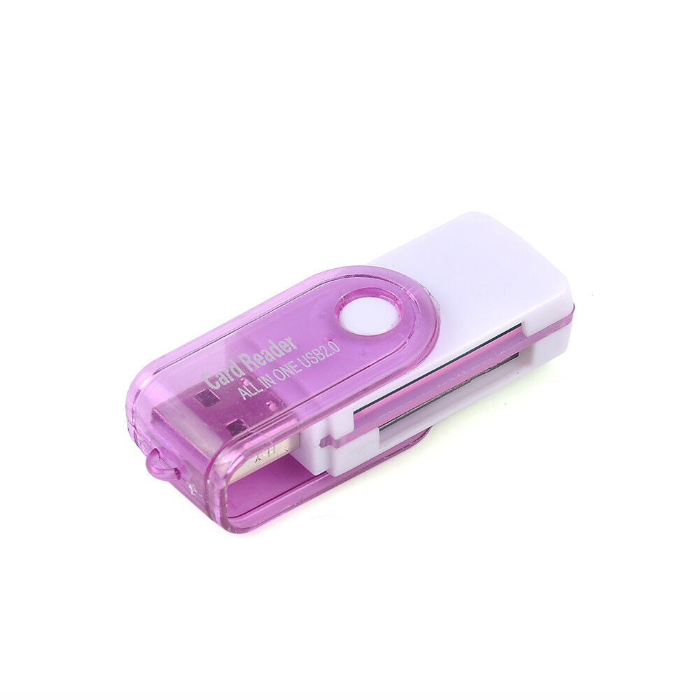 1Pcs Useful Portable 4in1 USB Memory Card High Speed Reader For MS TF Micro SD