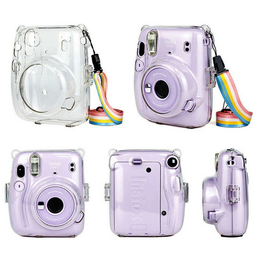 Dustproof For Fujifilm Instax Mini 11 Instant Camera Clear Case Hard Cover