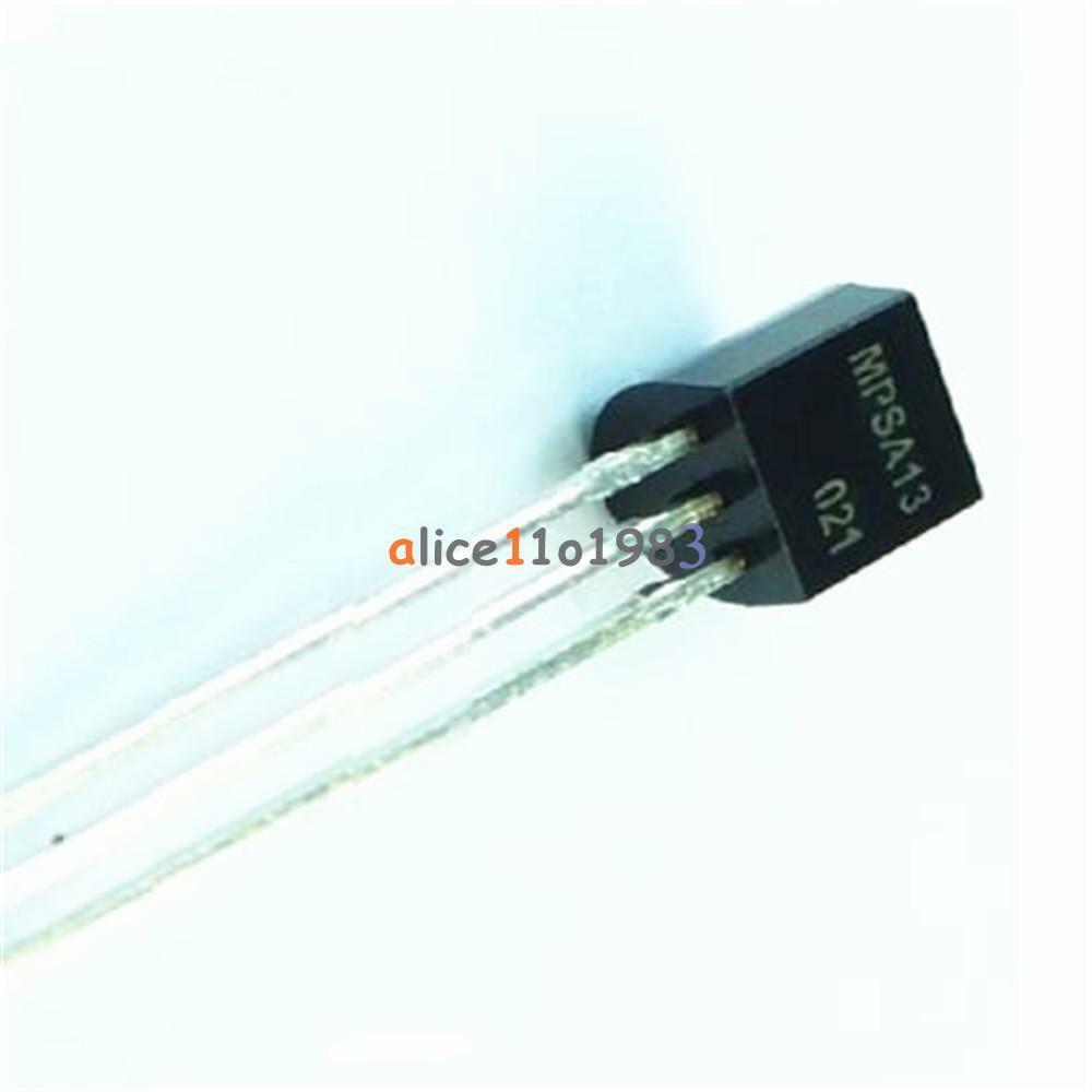 10PCS MPSA13 NPN 0.5A/30V TO-92 Darlington Transistor NPN 0.5A/30V TO-92