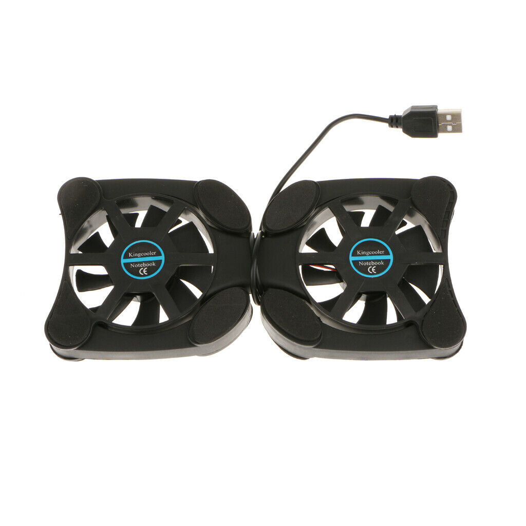 USB Mini Laptop Notebook Foldable Folding Fan Cooler Cooling Pad for Travel