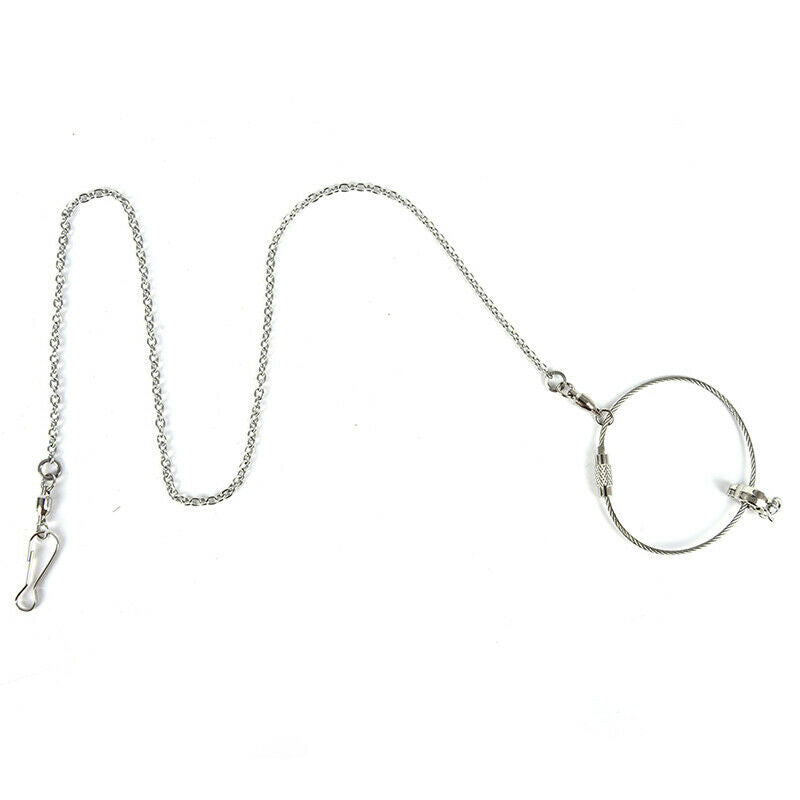 Parrot Leg Ring Ankle Foot Chain Bird Outdoor Flying Training Activity St.l8