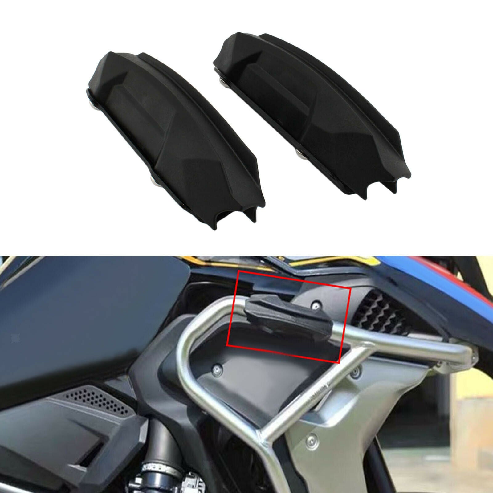 2 Packs Bumper Engine Guard for BMW R1250GS R1200GS F800GS F850GS Series