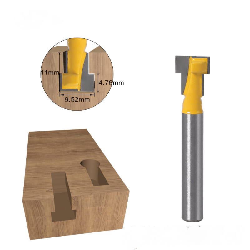 6 Handle Keyhole Cutter Woodworking Tools Woodworking Milling Cutter