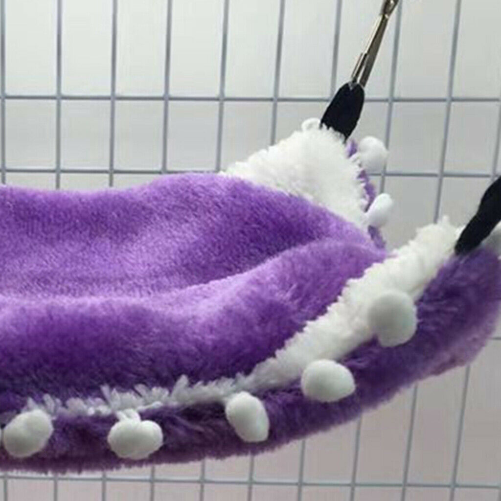 Set of 2 Small Animals Cage Hammock Hamster Sleeping Bed For Small Animals
