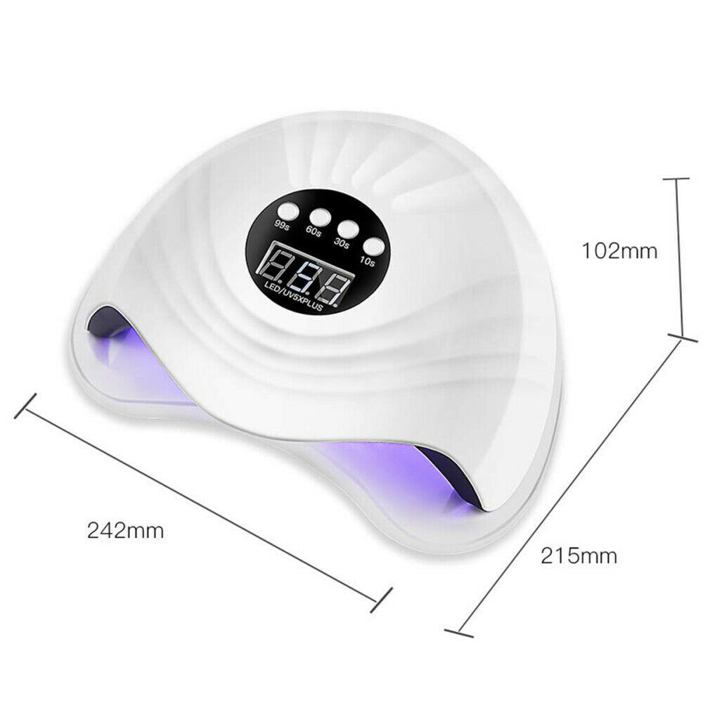 Nail Polish Dryer UV LED Lamp Acrylic Gel Curing Light Manicure 4 Timer Setting