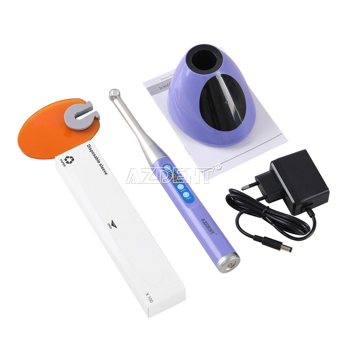 Woodpecker Style iLED Curing Light Lamp 1 Second Cure Purple AZDENT