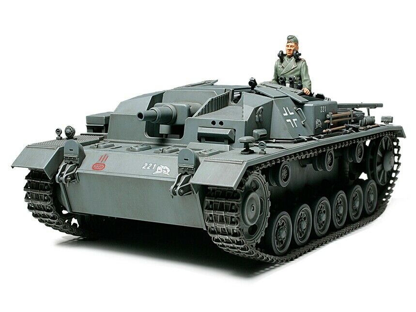 35281 Tamiya Sturmgesshutz Iii Ausf B 1/35th Plastic Kit 1/35 Military