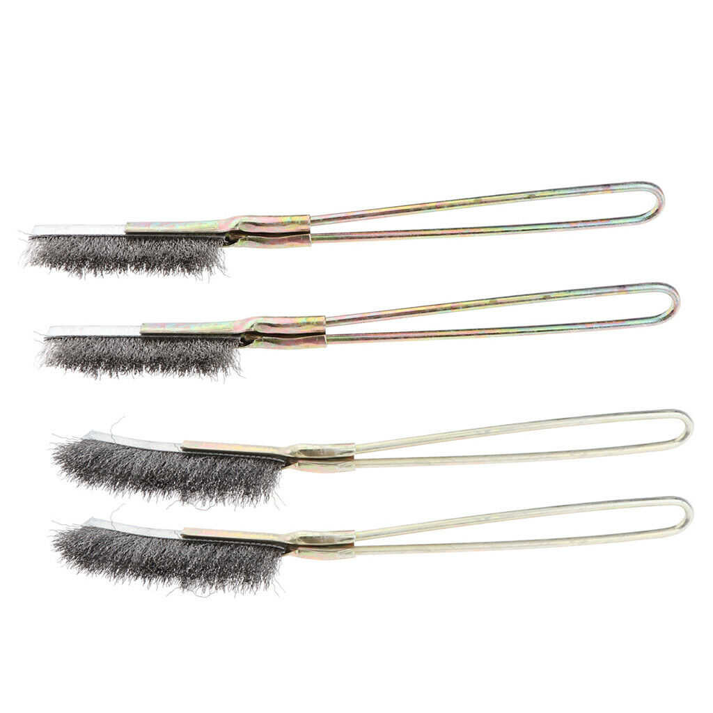 Plactic Handle Stainless Steel/Brass/Nylon Wire Brush for Rust, Dust, Paint,