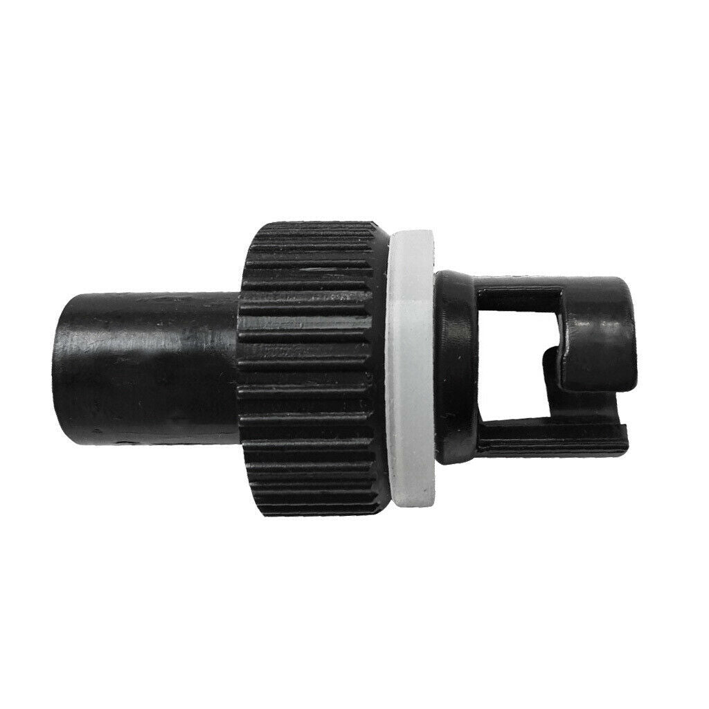 Inflatable boat valve adapter