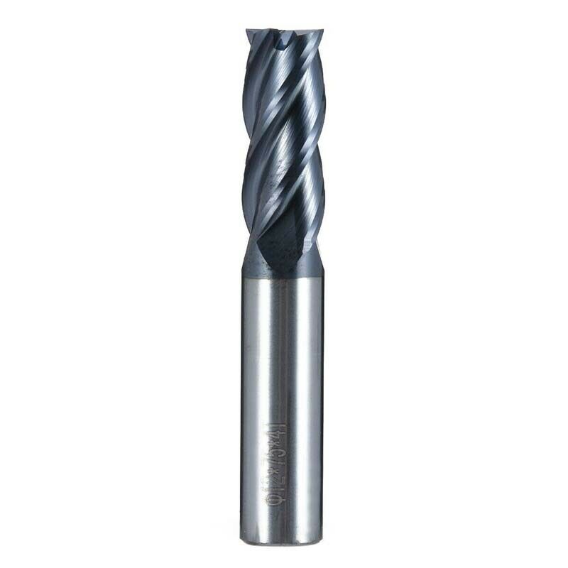 1pcs 12mm x 75mm Tungsten Carbide 4 Flute End Mill CNC Milling Cutter HRC50