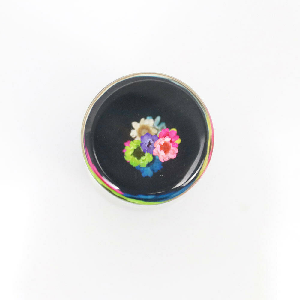 Manual Gear Stick Shifter Knob JDM 10CM Real Flowers Shift Knob Shift Head