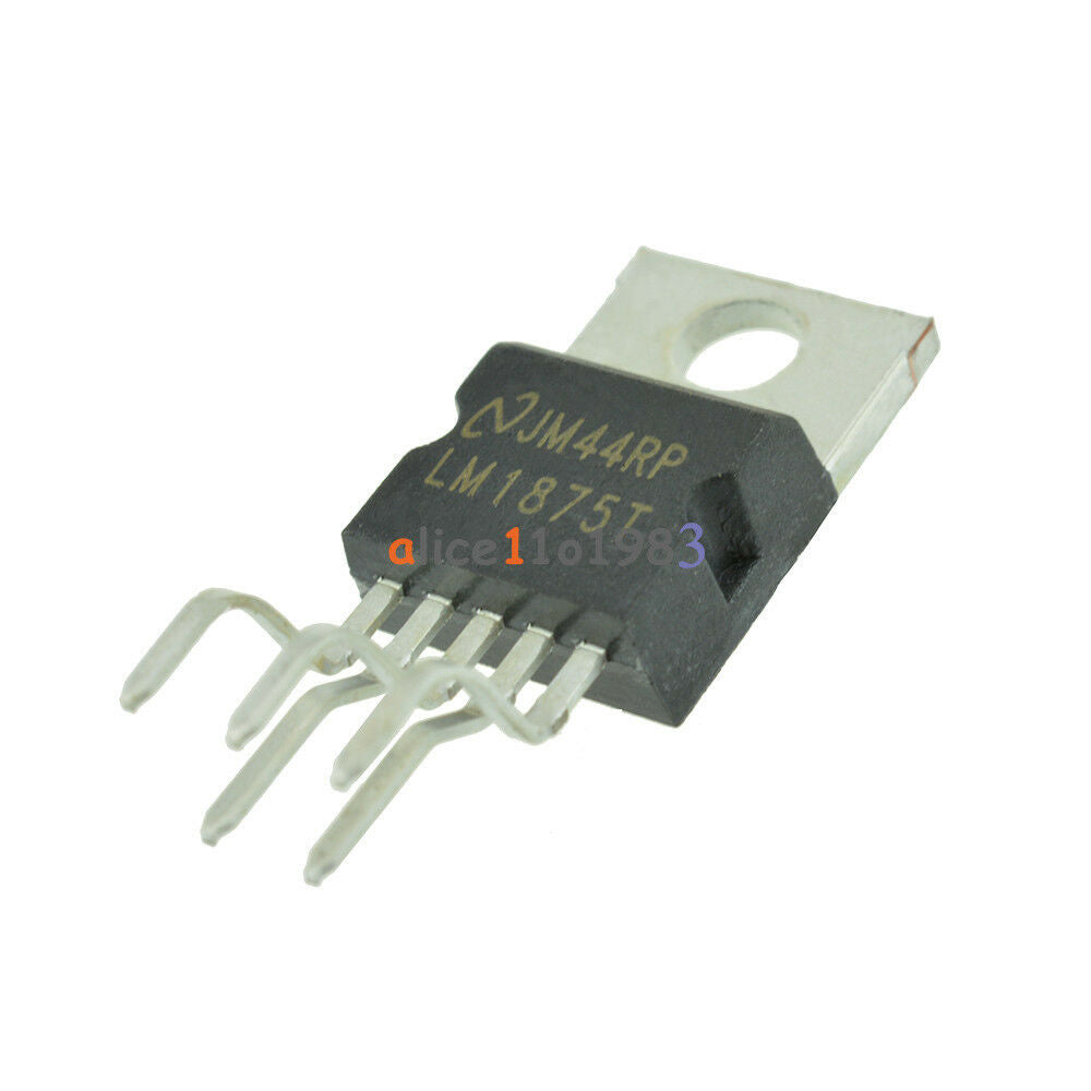 5PCS IC LM1875T AMP AUDIO PWR 30W AB TO220-5 NEW
