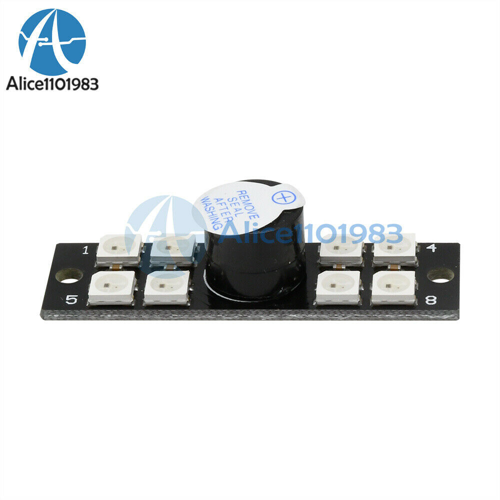 Flight Controller 2 in 1 WS2812B RGB LED and 5V Active Buzzer FPV Programable