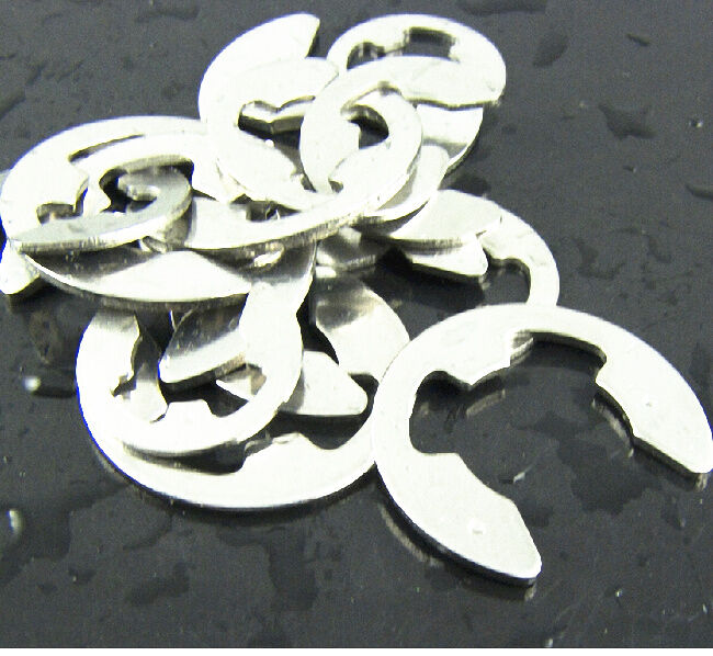 1.5mm Stainless Steel E-Clip / Snap Ring / Circlip 100Pcs [M_M_S]
