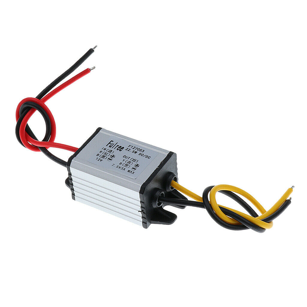 Waterproof DC/DC Converter 8-22V  to 7.5V 3A Power Supply Module