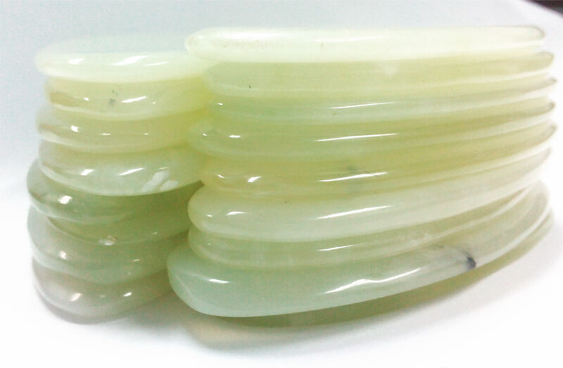 Guasha Facial Treatment Body Massage Scrape Chinese Natural JadeScraping T.l8