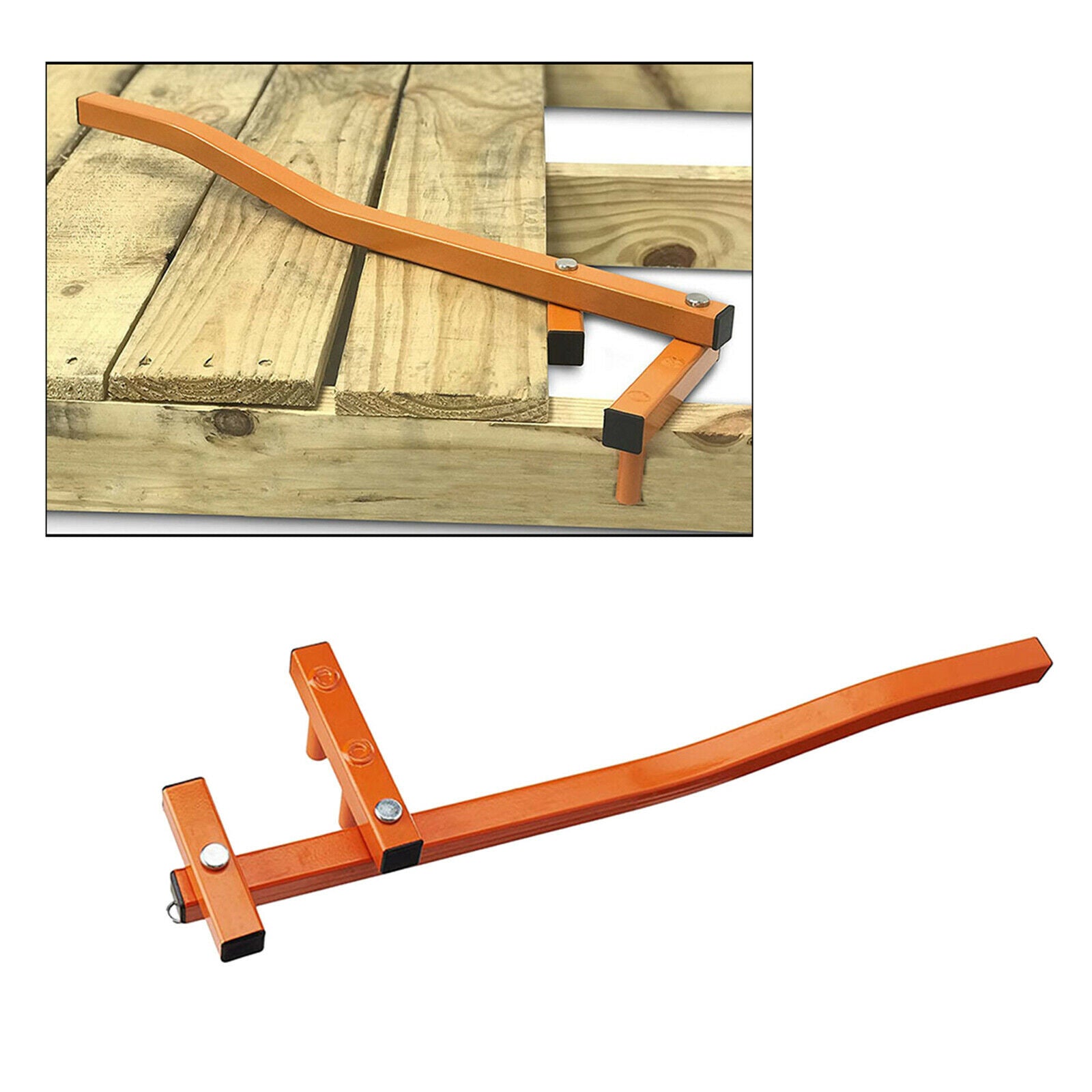 Universal Decking Board Bender Deck Board Decking Tool Orange Woodworking