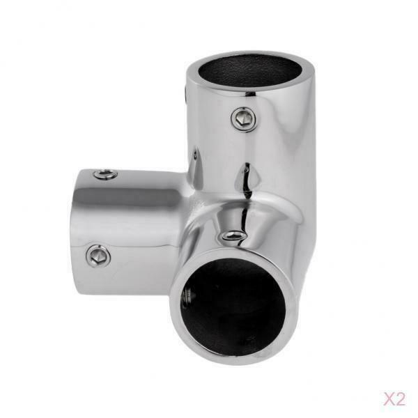 2pcs Handrail Fittings For Boat - 22 Mm