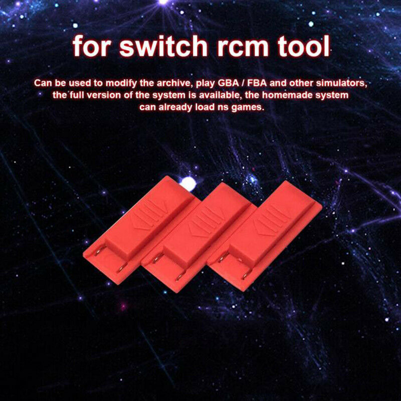 Replacement switch rcm tool plastic jig for NS switchs video games US