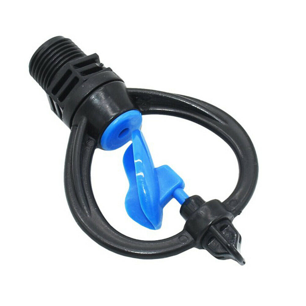 5Pcs 1/2 In 360 Degree Automatic Rotary Nozzle Sprinkler Lawn Watering Sprinkler