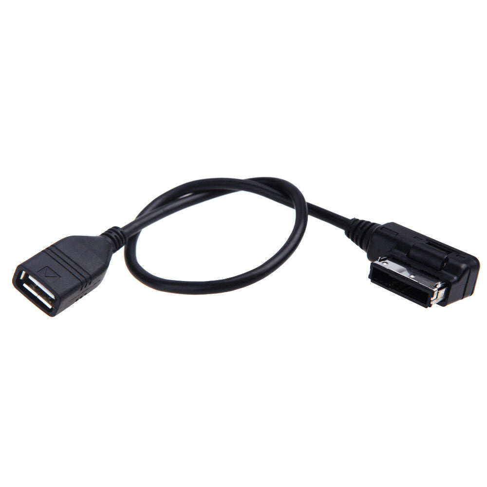 Music Interface Adaptor AMI Cable USB Device AUX Cord For Audi A3 A4 Q5 Q7 R8 TT