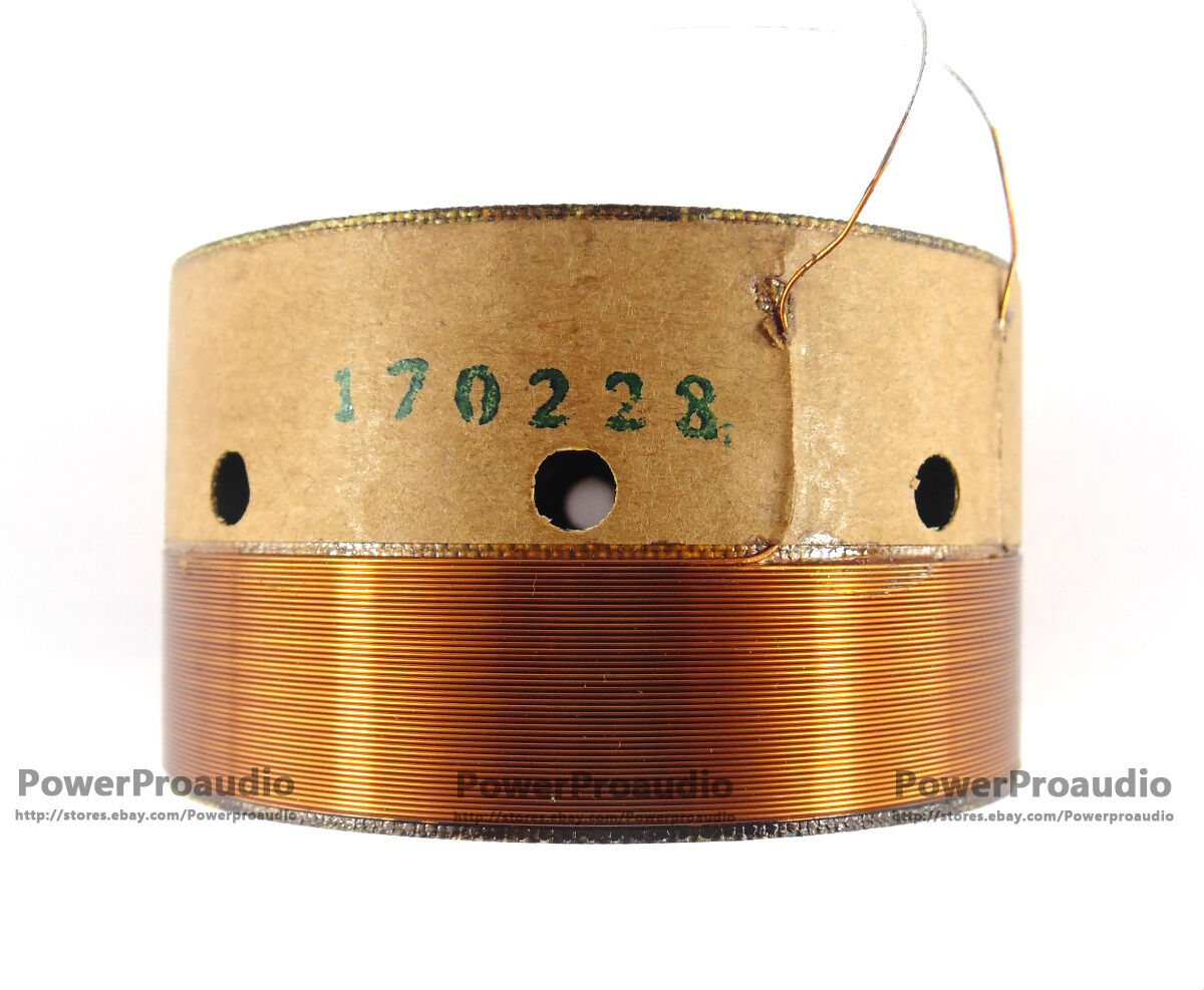 2x quality Replacement Voice coil For B&C 12NDL76-8 Tweeter Speaker  8 Ohm
